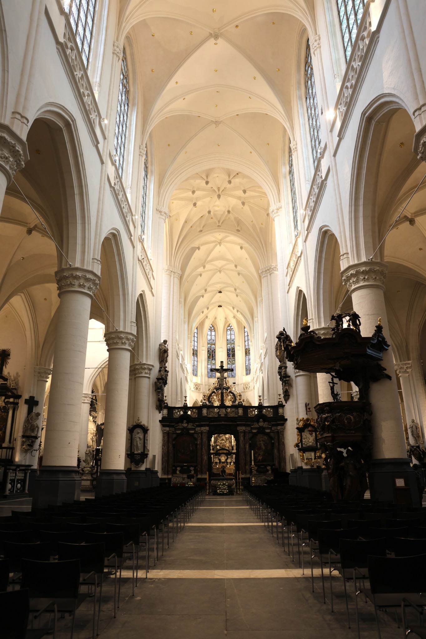 Interior of St. Jacob’s Church, Antwerp