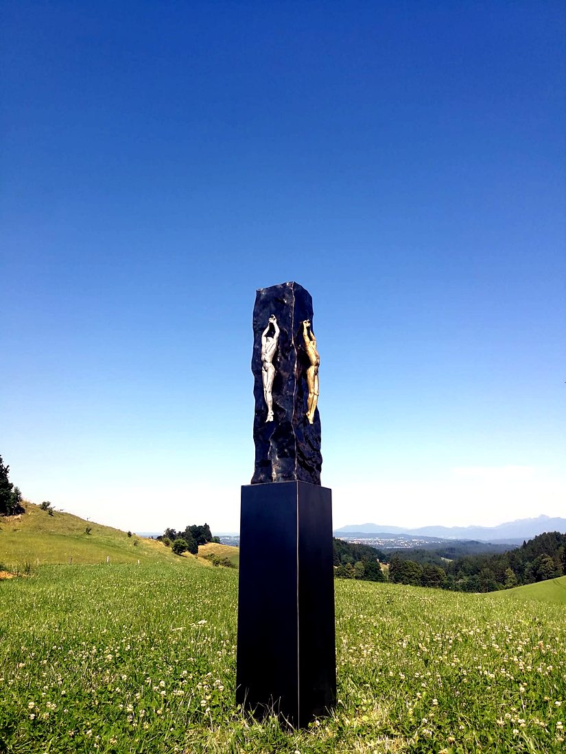 Four Nations, Bronze work by Joachim Seitfudem