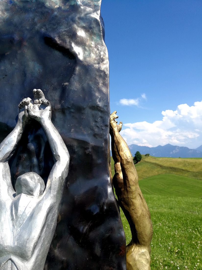 Four Nations, Bronze work by Joachim Seitfudem