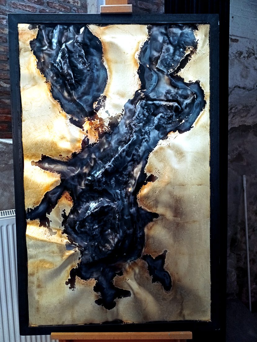 Golden Darkness, Metal work by Joachim Seitfudem