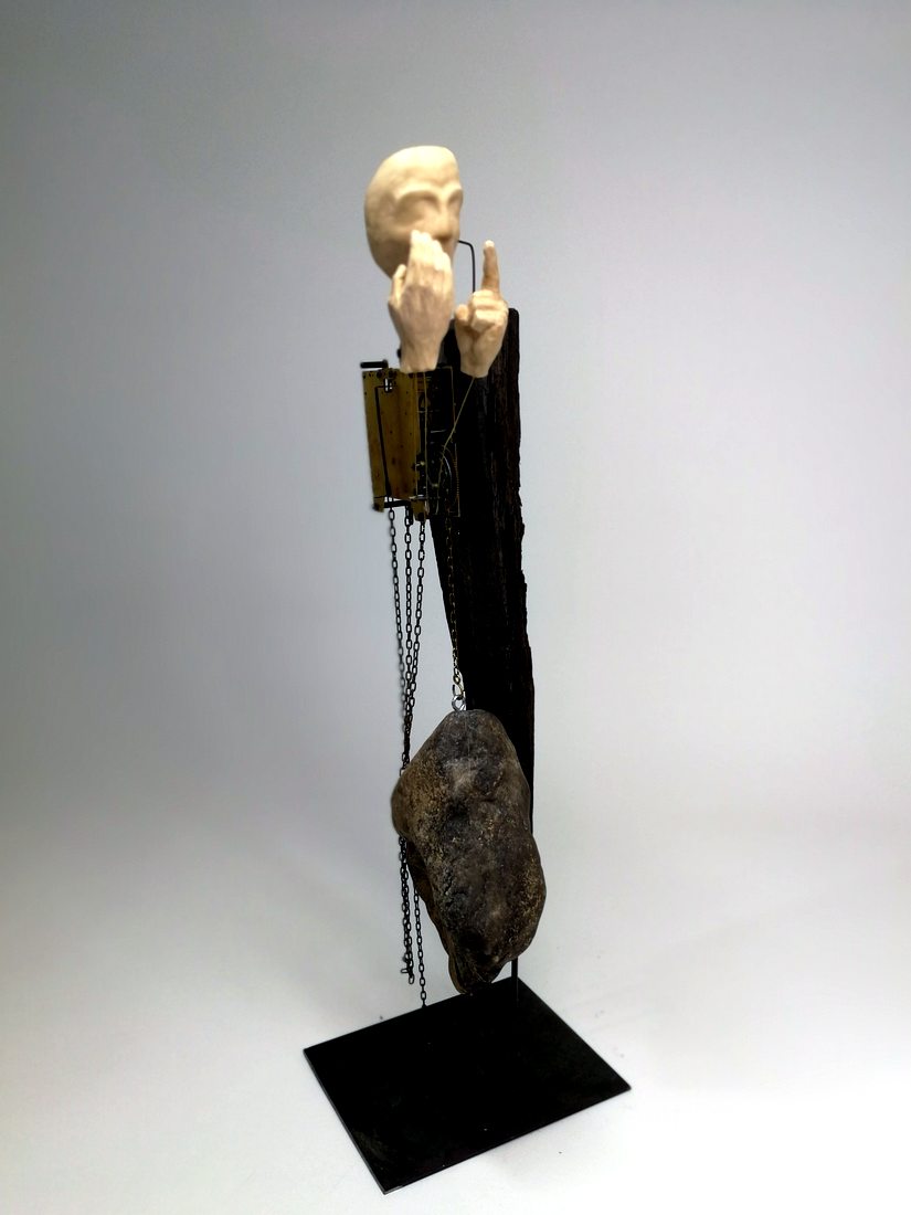 Schwere Entscheidung 2, Wood work by Joachim Seitfudem