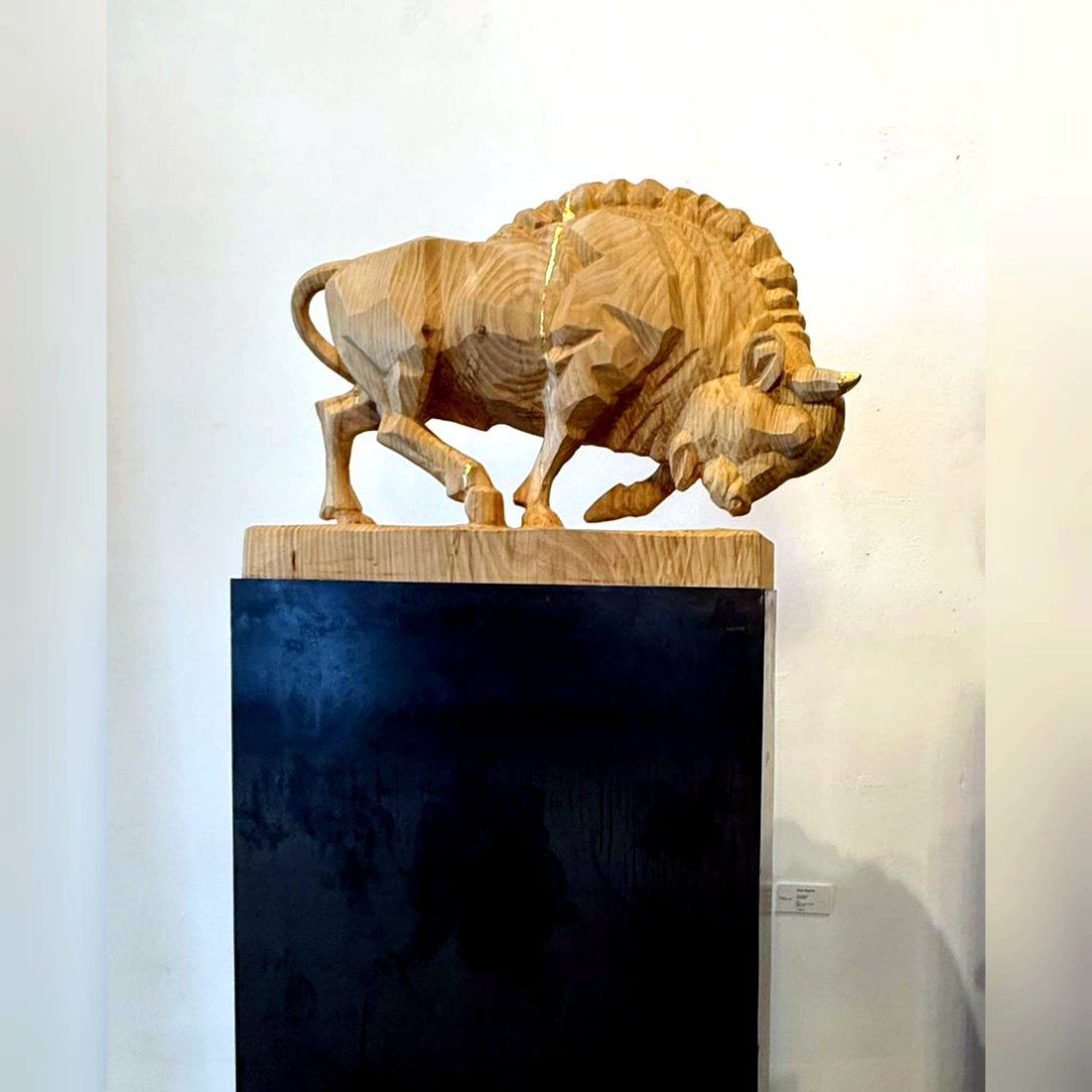 Strength, Wood work by Joachim Seitfudem