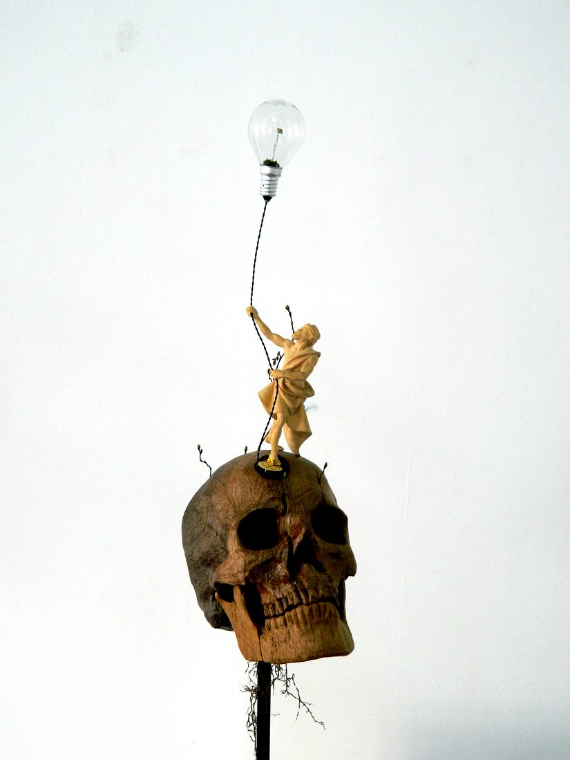 The Old Man´s Dream, Wood work by Joachim Seitfudem