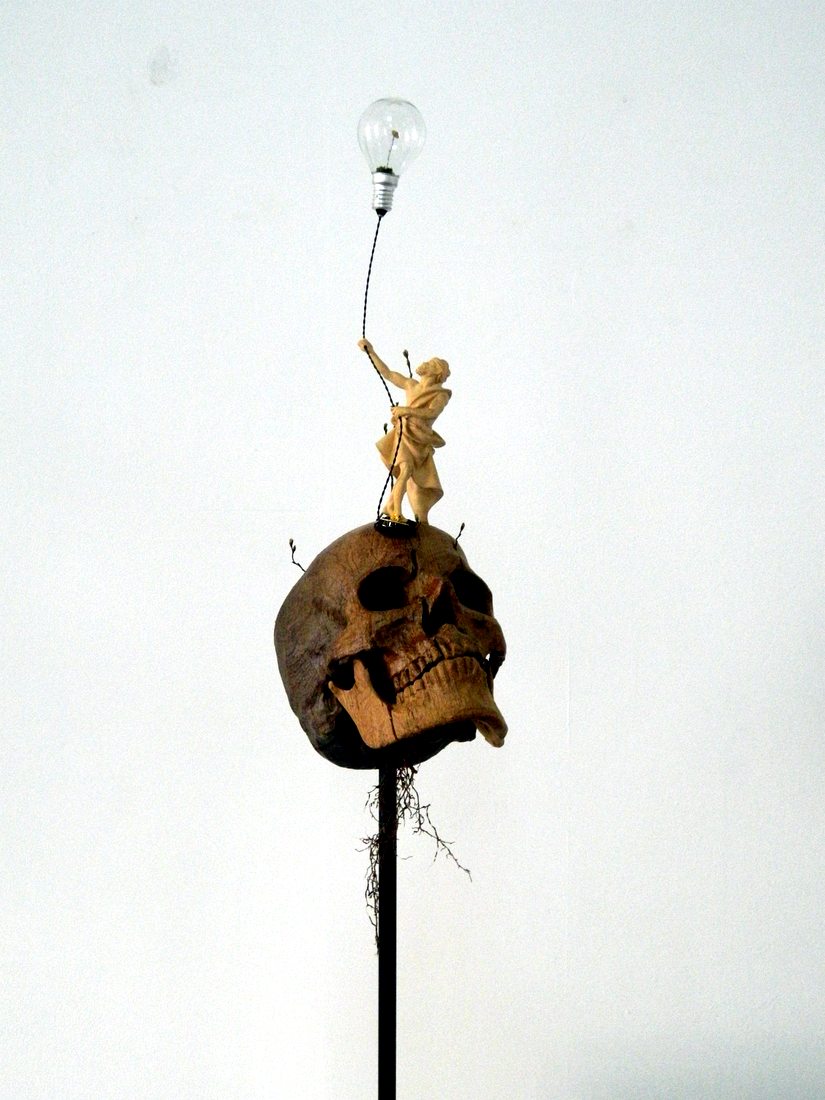 The Young Mans Dream, Wood work by Joachim Seitfudem